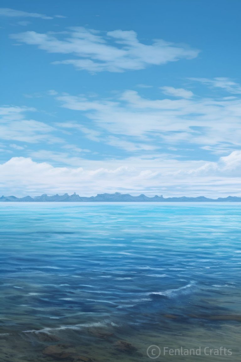 Image of a tropical island seascape